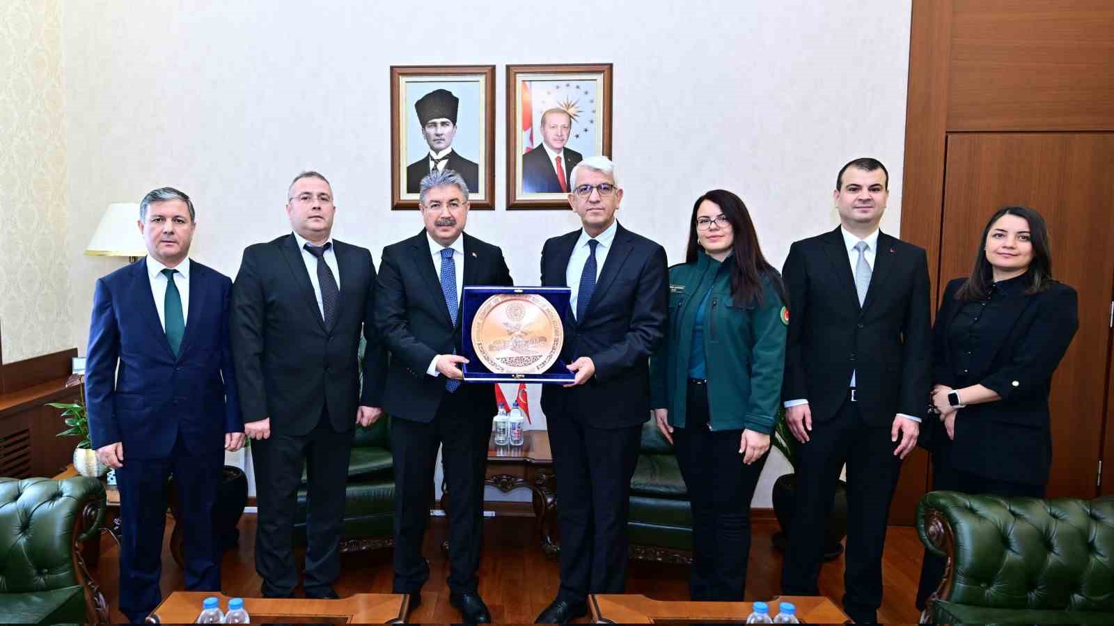 Vali Yılmaz’a ’26 Ocak Dünya Gümrük Günü’ ziyareti