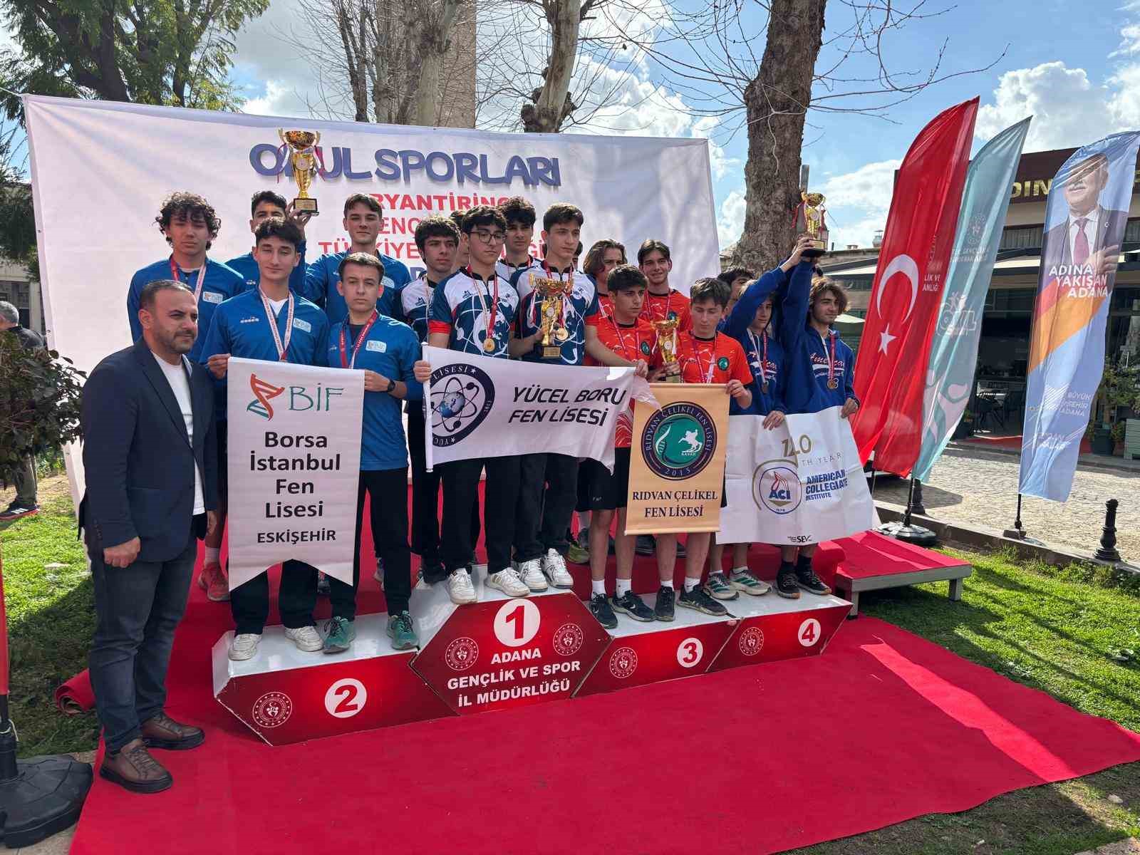 Oryantiring Şampiyonası’nda Eskişehir’e Türkiye 2’nciliği