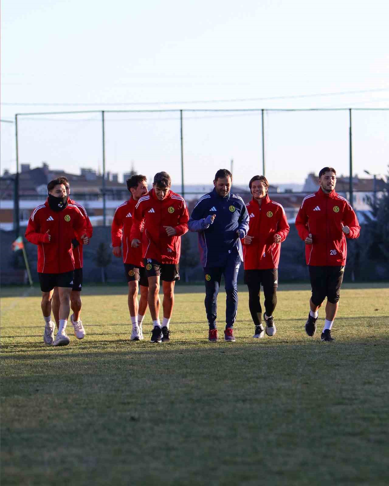 Eskişehirspor, Afyonspor maçı için hazırlanıyor