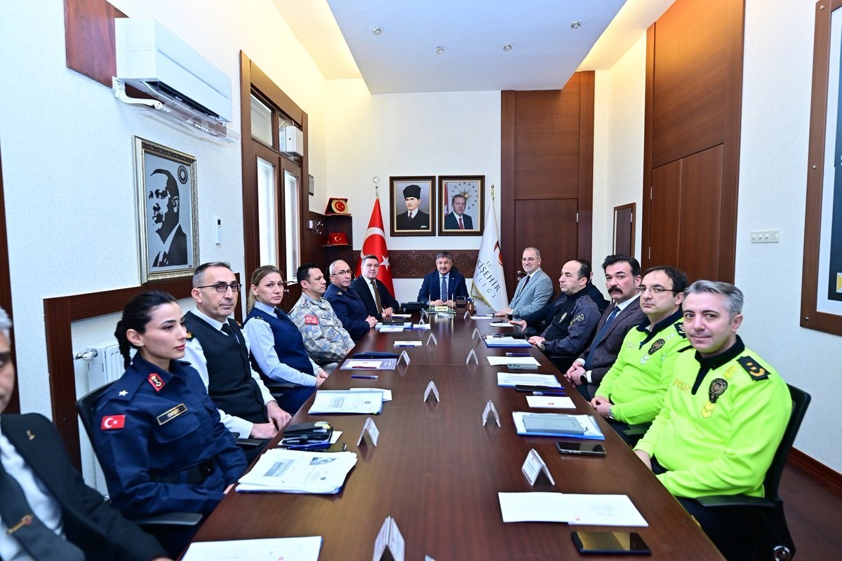Eskişehir’in huzur ve güvenliği masaya yatırıldı
