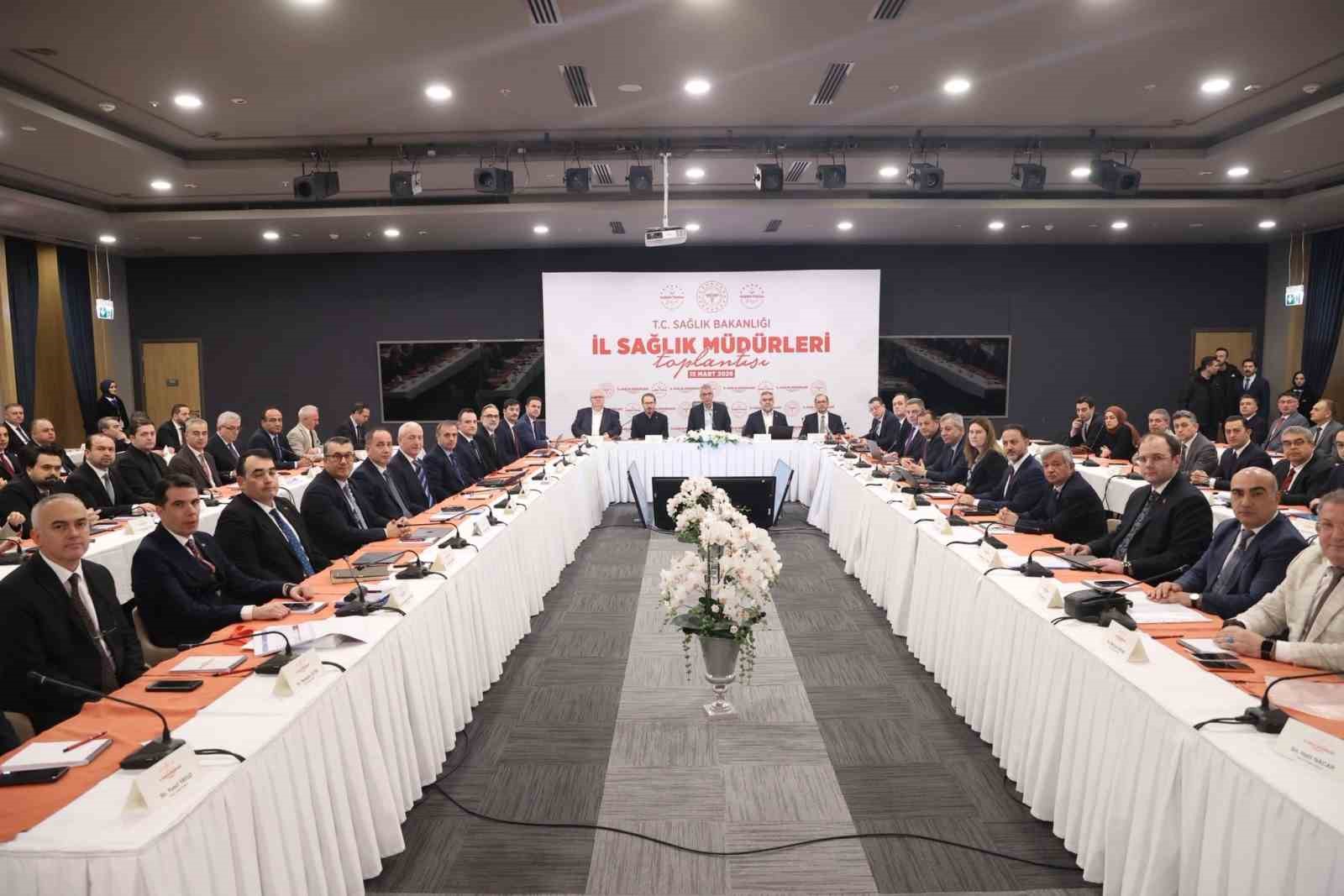 Eskişehir İl Sağlık Müdürü Bildirici, İstanbul’da toplantıya katıldı