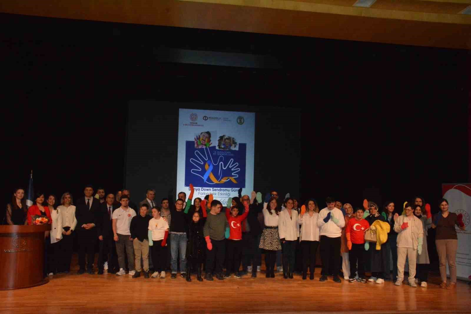 Down Sendromu farkındalığı için anlamlı buluşma