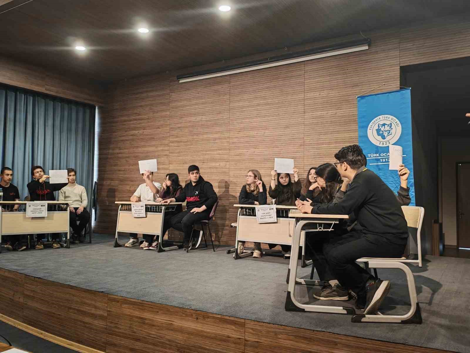 Liseler Arası 4. Milli kültür Bilgi Yarışması gerçekleştirildi