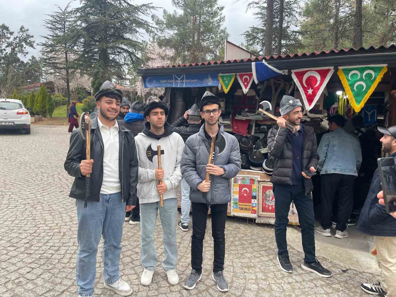 Eskişehirli öğrenciler tarihin köklerine yolculuk yaptı